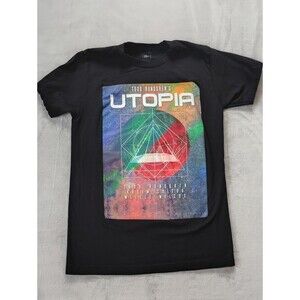 The Thread Shop Todd Rundgren's Utopia Concert Tour Black T-Shirt Size Small